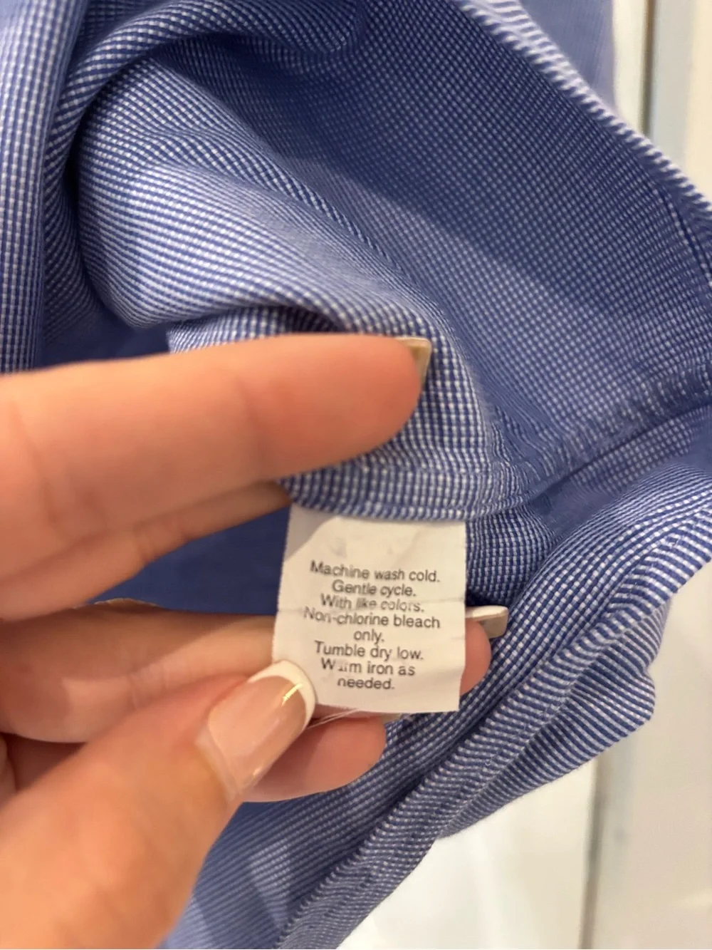 J. Crew Men's Light Blue Long-Sleeve Button-Down Shirt
